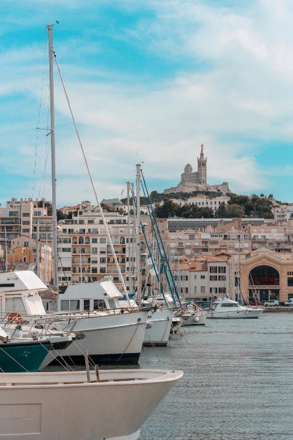 Cocon Chic Du Vieux Port - Clim Apartment Marseille Luaran gambar